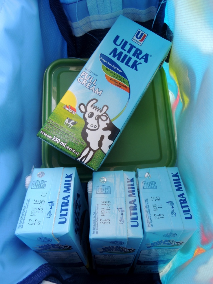 Susu yang dikemas dengan kemasan karton Tetra Pak gampang dibawa kemana-mana, nggak takut tumpah. Ringkas masuk ke dalam tas apa aja.