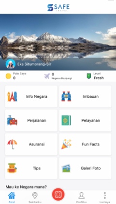 Safe Travel Indonesia Apps